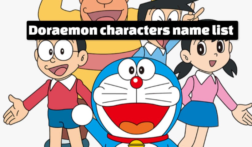 doraemon characters name